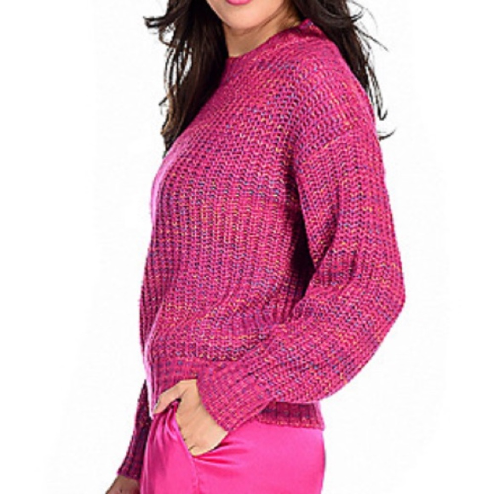 Band of Gypsies Marled Long Sleeve Sweater NEW
